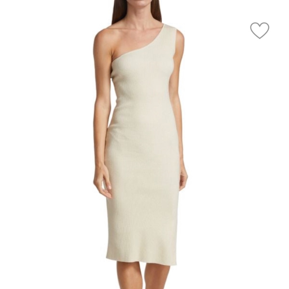 Delilah one shoulder sweater dress